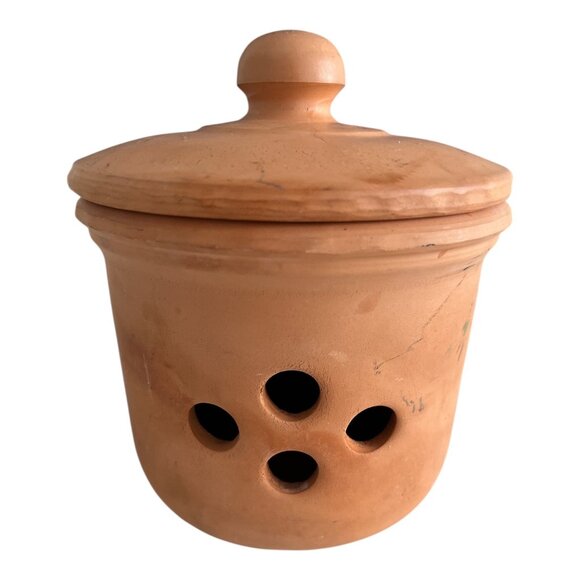 Vintage Himark Terracotta Garlic Keeper – Made in Portugal Clay Garlic Storage P - Picture 1 of 6